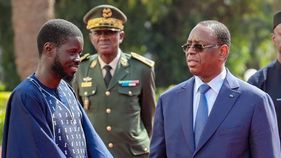 Senegal's Sall meets President-elect Faye, Sonko