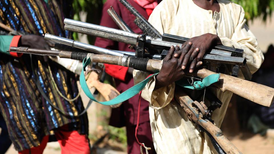 Nigerian army destroys illegal firearms factory