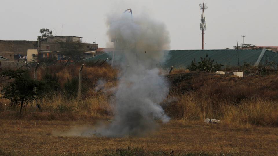 Explosion near police station kills four in Kenya