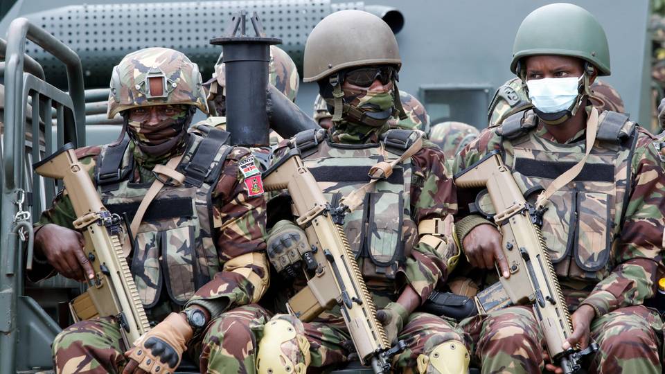 Kenya protests: Army deployed in streets, presidential palace sealed off
