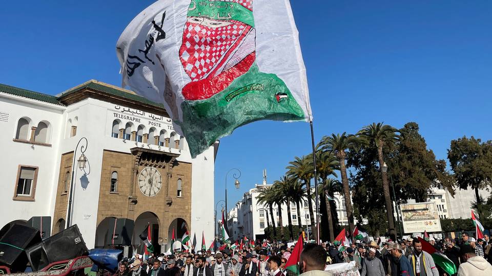 Maroc, quand la tombée de la nuit sonne le début des manifestations pro-palestiniennes