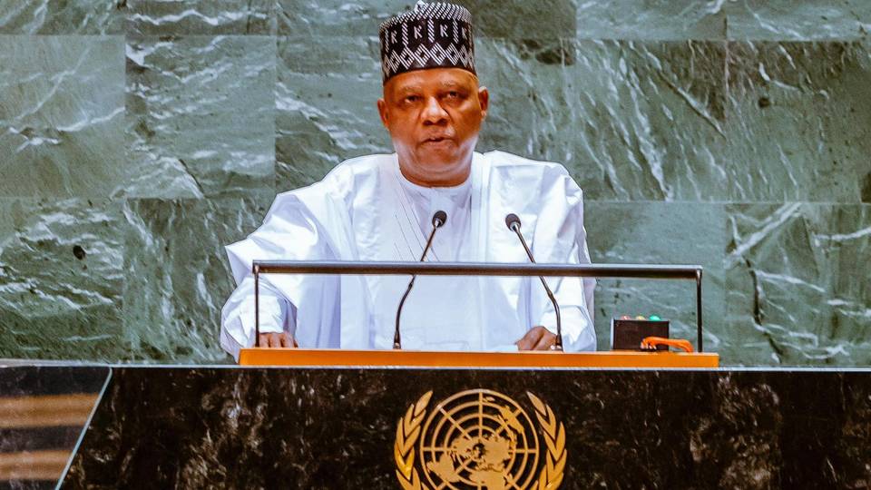 UNGA: Abu 5 da Kashim Shettima ya faɗa a jawabinsa ga Babban Taron MDD