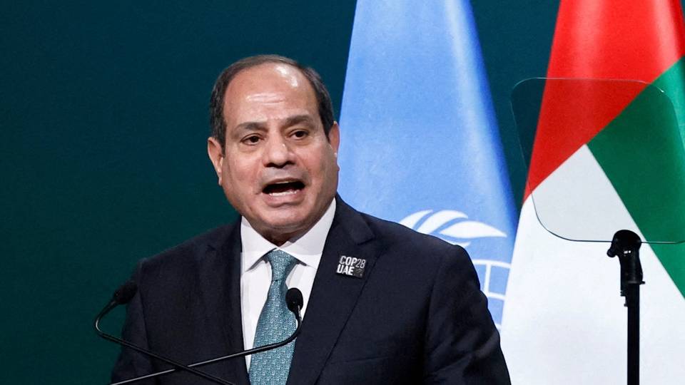 Egypt's Sisi calls for Gaza ceasefire in talks with Blinken