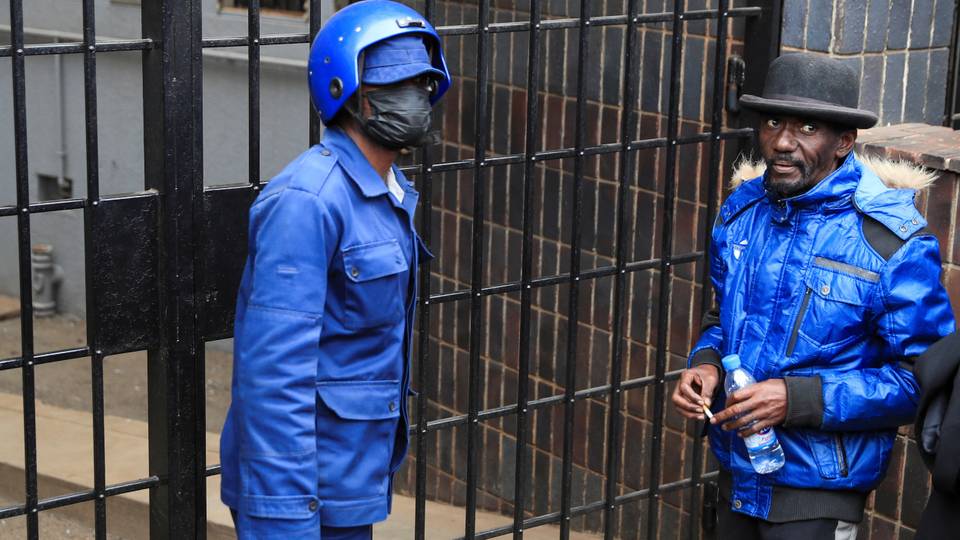 Zimbabwe opposition leader convicted of 'unlawful gathering'