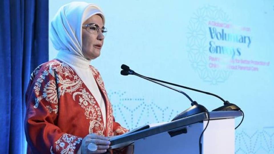 Türkiye’s First Lady advocates for child welfare at the United Nations