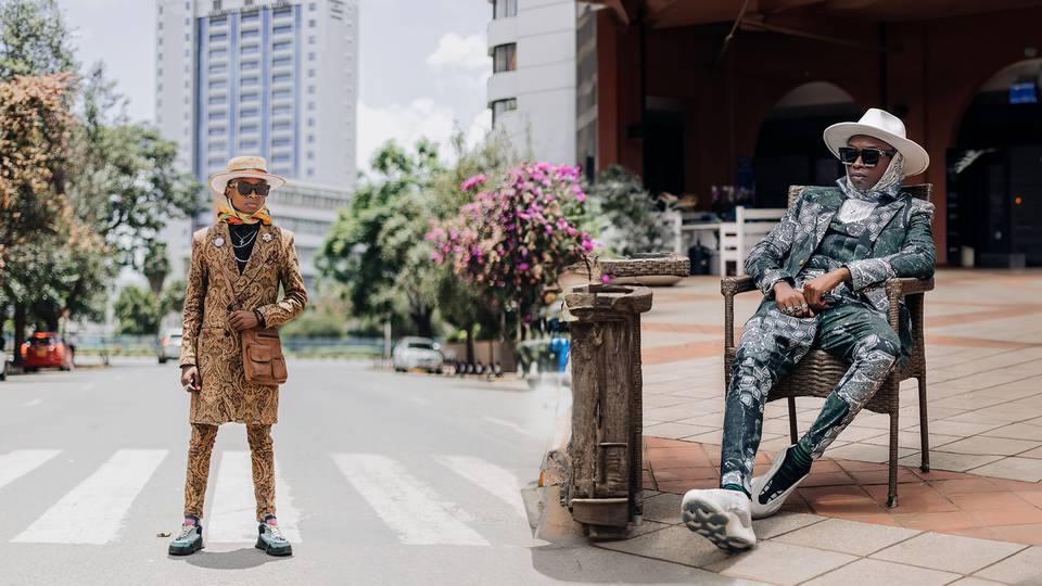 Allen The Dapper: Dan gayen da ke tashe a fagen kwalliya da fim a Kenya