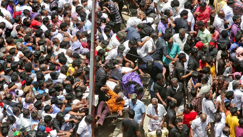 107 killed in stampede at India religious gathering