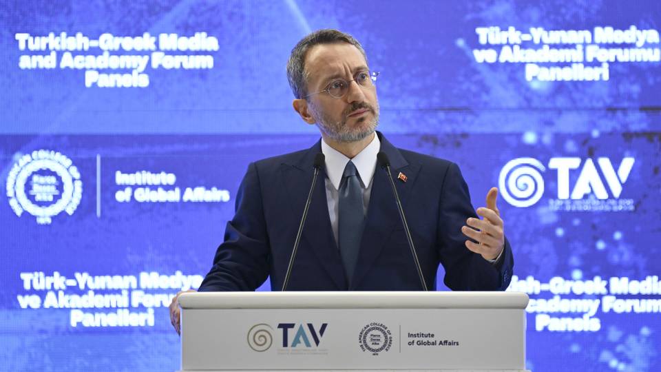 Türkiye, Greece must solve issues without third party involvement: Altun