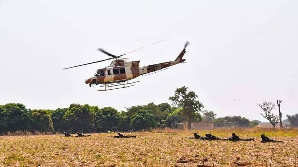 Jiragen sojin Nijeriya sun yi luguden wuta kan 'yan ta'adda da suka buya a karkashin bishiyoyi a Borno