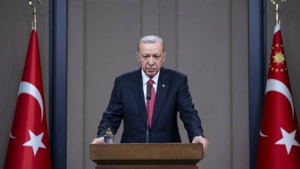 Palestinians face Srebrenica-like atrocities: President Erdogan