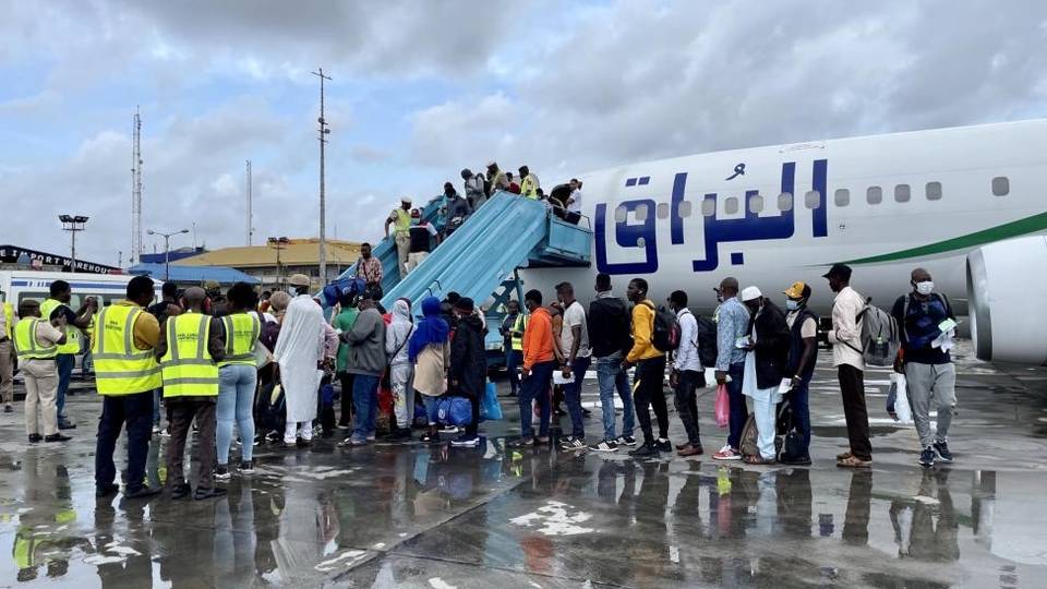 An mayar da 'yan Nijeriya 180 waɗanda suka maƙale a Libya