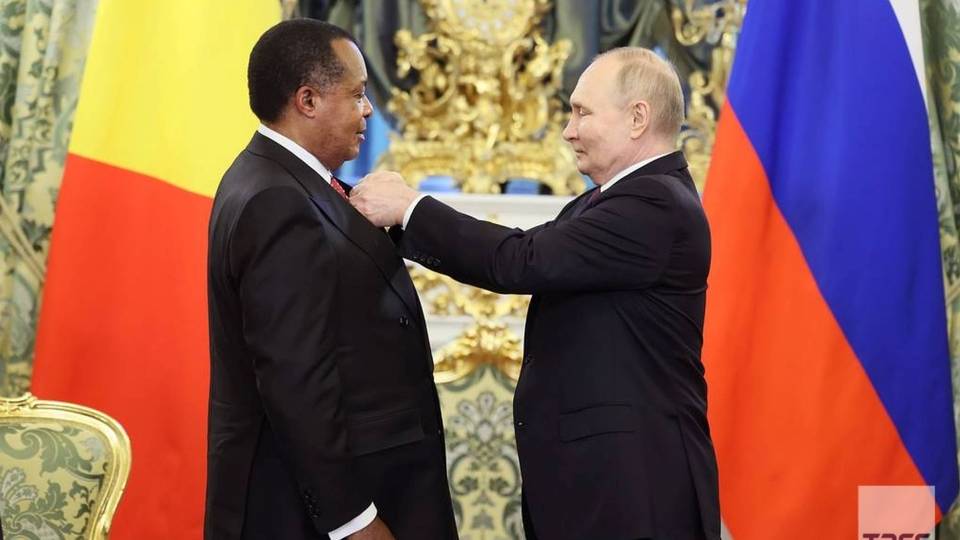 Putin hosts Congo-Brazzaville leader Nguesso for talks