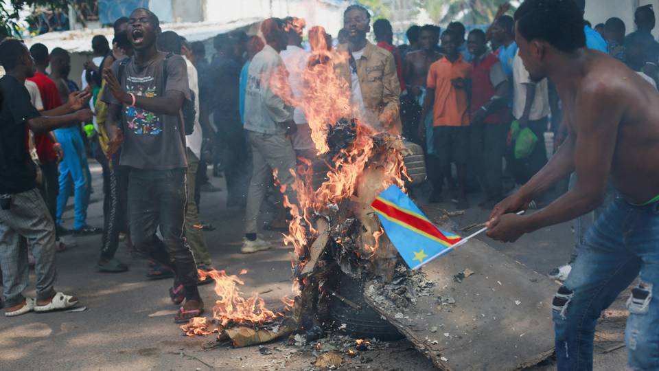DR Congo steps up security at embassies after anti-Western protests