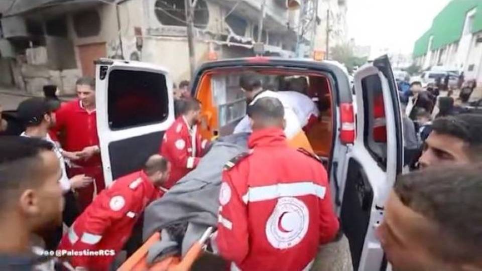 KAI-TSAYE: Isra'ila ta kai hari a ginin kungiyar agaji ta Palestinian Red Crescent