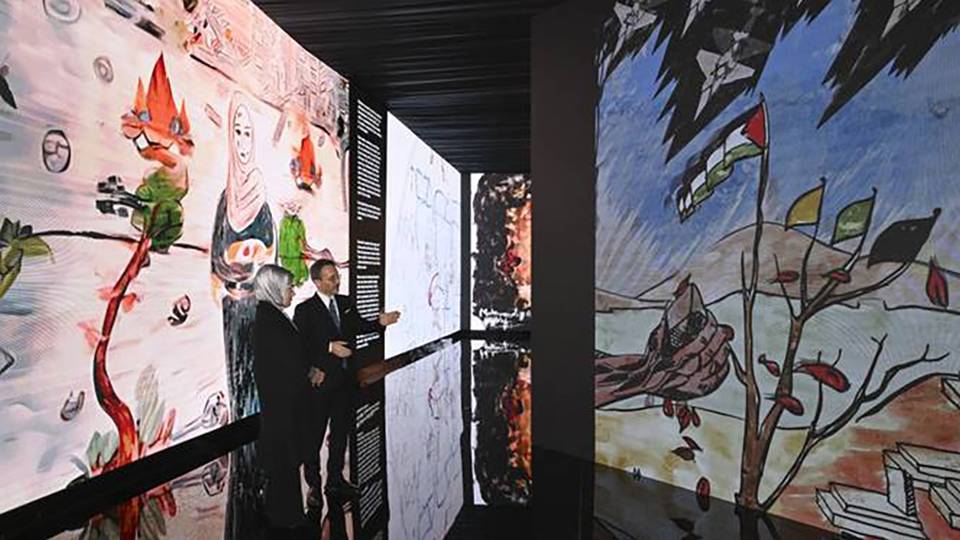Bulletproof Dreams: Türkiye displays paintings by Gazan children