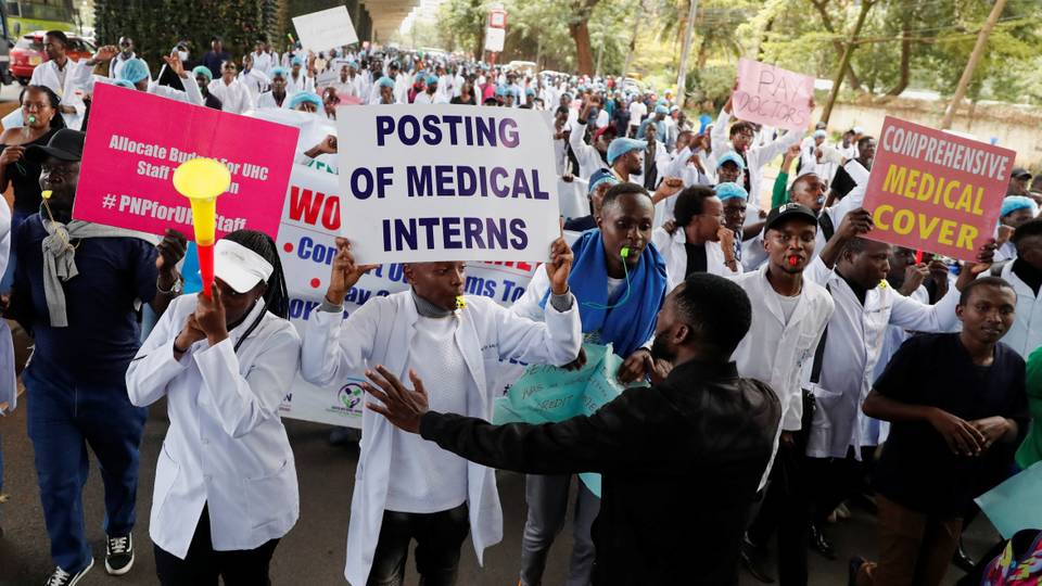 Kenya insists it can pay only $520 monthly to intern doctors