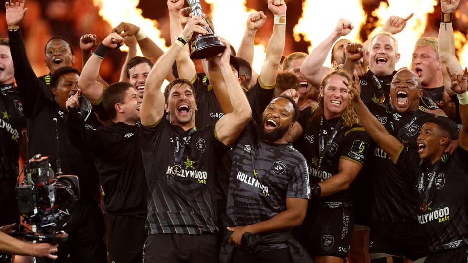 Rugby: South Africa's Sharks win European Challenge Cup trophy