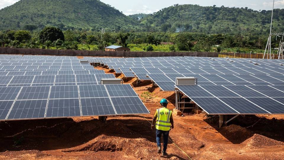 La RCA inaugure la plus grande centrale solaire de l'Afrique centrale