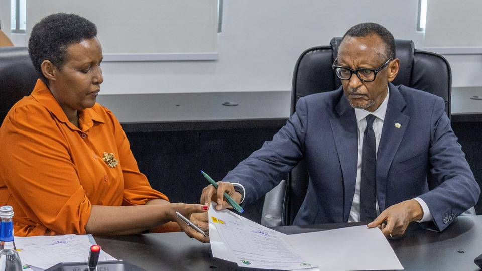 Rwanda's Kagame presents bid for fourth presidential term