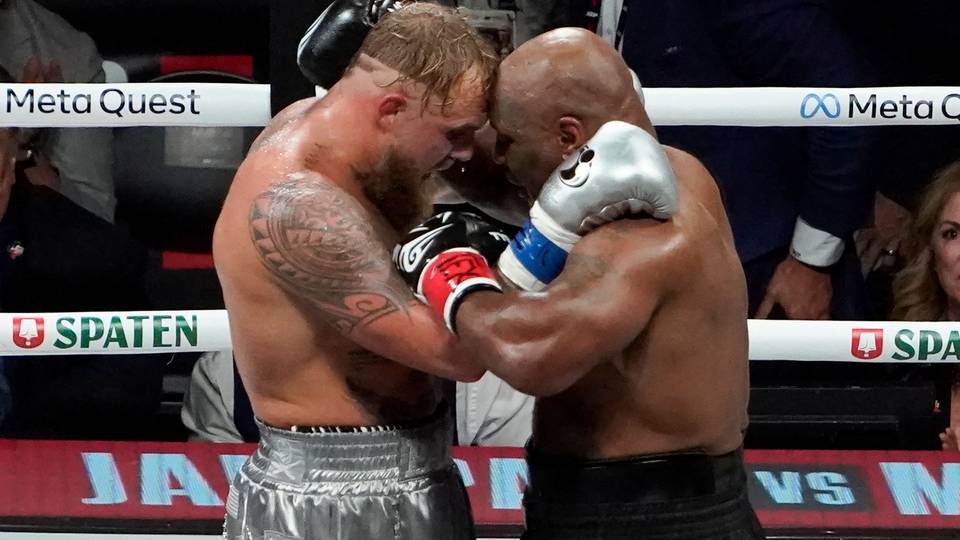 Boxe: Mike Tyson battu sur décision des juges par le YouTuber Jake Paul