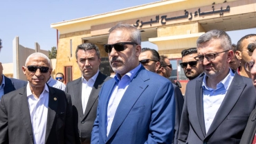 Fidan condemns Israel's blockade from Rafah border, calls for global action