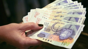 South African rand gains against US dollar