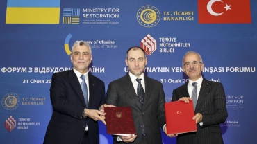 Turkish, Ukrainian ministers discuss reconstruction of Ukraine