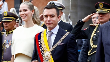Rich 35-year-old takes over as Ecuador's president