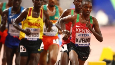 Kenyan runner Kwemoi handed six-year ban for doping