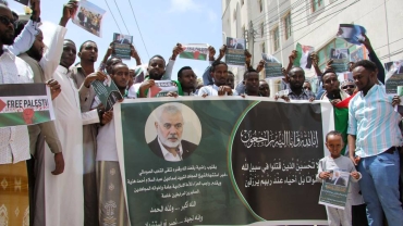 Protesters in Somalia condemn assassination of Hamas leader Haniyeh