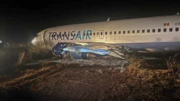Boeing plane skids off runway in Senegal airport, several injured