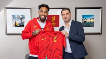 Gabonese star Aubameyang joins Saudi Arabia's Al-Qadsiah