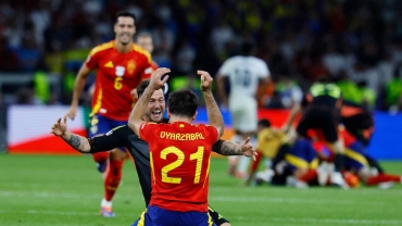 Spain beat England 2-1 to win Euro 2024 title