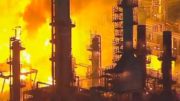 Fire erupts at refinery in Sudan's capital amid fighting