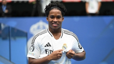 Real Madrid unveils Brazil teenager star Endrick