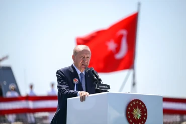 Türkiye exports first warship to NATO, EU member: President Erdogan