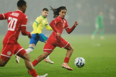 Tunisia hold Brazil to friendly draw in World Cup build-up