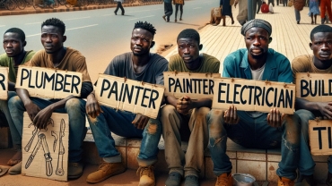 Unemployment rate in South Africa rises