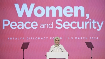 Turkish first lady stresses significance of inclusivity for lasting peace