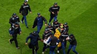 CAF says it will take 'appropriate action' after dramatic scenes during AFCON final