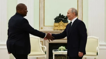 Russia's Putin congratulates CAR President Touadera on re-election
