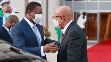 Les présidents mauritanien et togolais discutent du renforcement des relations bilatérales