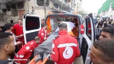 Isra'ila ta kai hari a ginin kungiyar agaji ta Palestinian Red Crescent