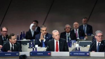 Erdogan slams Biden over Ukraine, Gaza at NATO summit