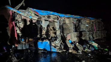 20 children killed in Uganda school bus crash