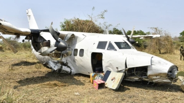 RDC : trois passagers sortent indemnes dans un crash d'avion à Kasese dans le sud-est du pays