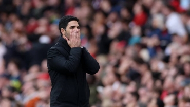 Arsenal's EPL title hopes dented after loss to Aston Villa