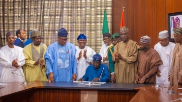 Shugaba Tinubu ya sanya hannu a kan kasafin kudin 2024