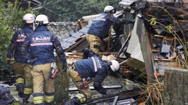 Woman in her 90s rescued five days after Japan earthquake