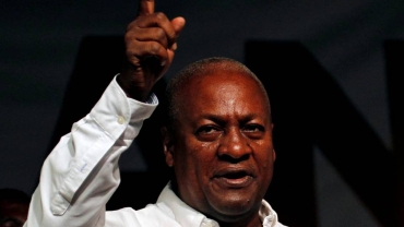Ghana's opposition leader names running mate